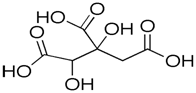 structure of hydroxycitric acid
