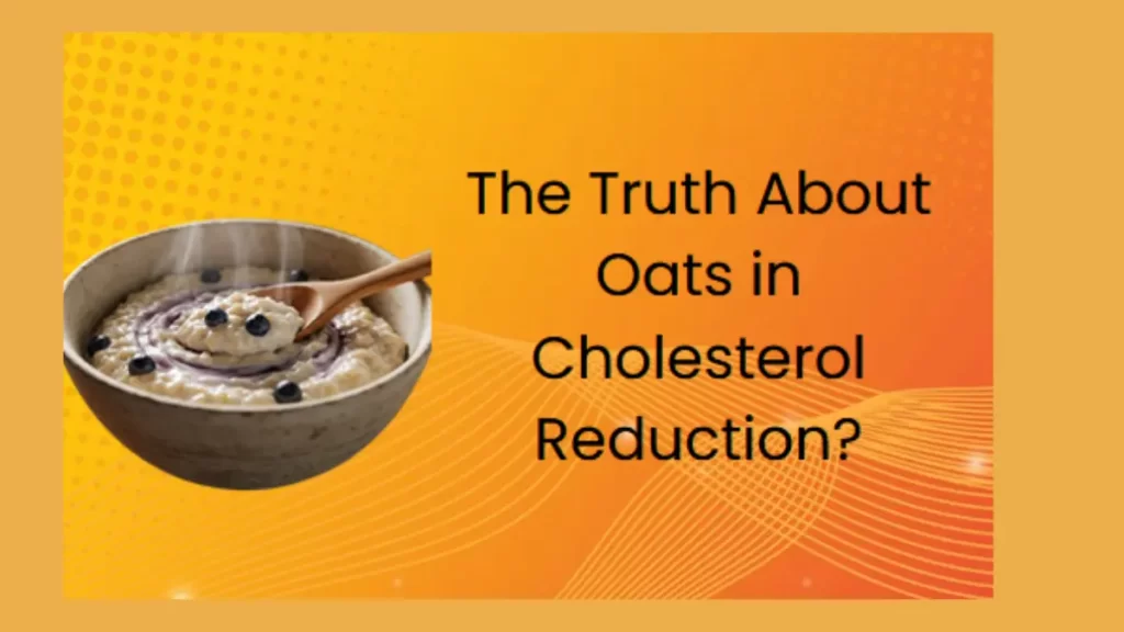 oats in cholesterol reduction
