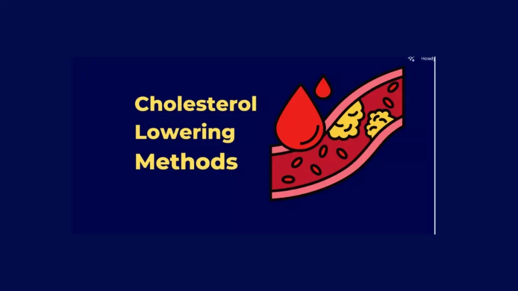 cholesterol lowering methods