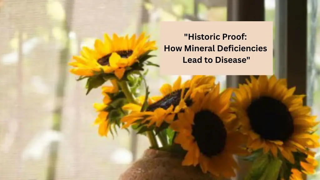 mineral deficiency or tissue remedies causes diseases