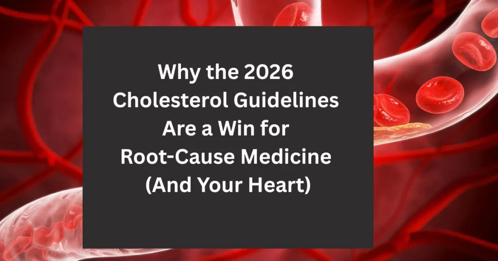 Why the 2026 Cholesterol Guidelines Are a Win for Root-Cause Medicine (And Your Heart)